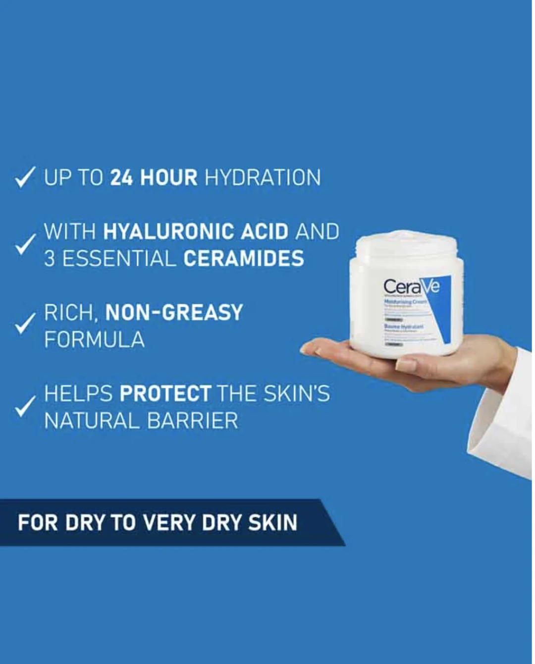 CeraVe - Moisturising Cream 340g